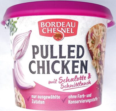 Pulled Chicken -  mit Schalotte und Schnittlauch