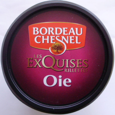 Les Exquises Rillettes Oie front packaging