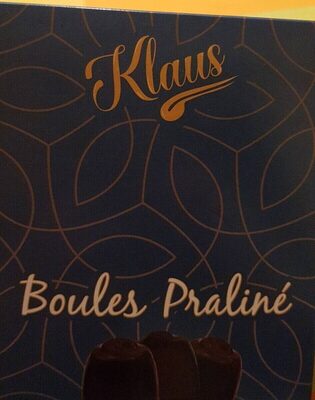 Boules praline