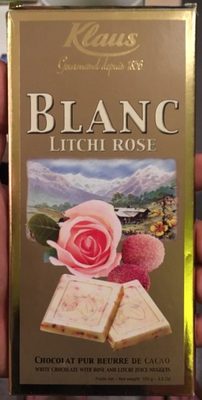 Chocolat. Blanc Au Litchi