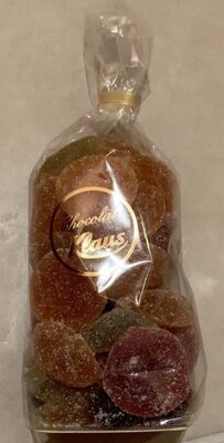 Assortiments pâtes de fruits