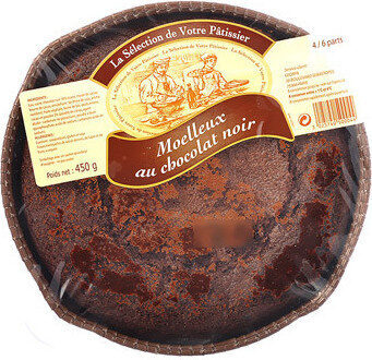 Moelleux Au Chocolat Noir, 4 / 6 Parts 450g