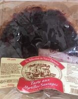 Tarte aux myrtilles sauvages