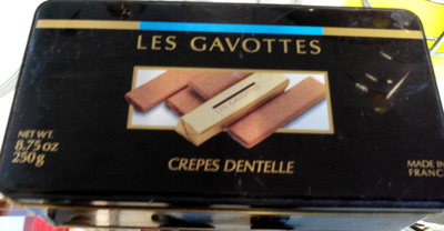 Les Gavottes front packaging