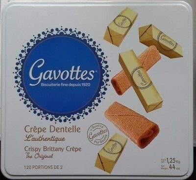 Crêpe Dentelle front packaging