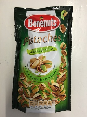 Pistaches grillées à sec