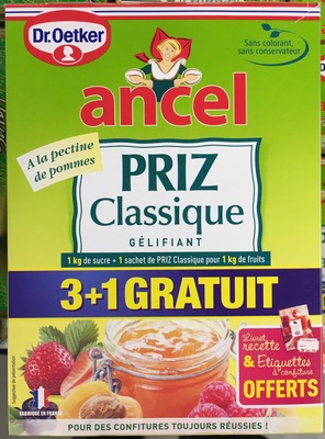 Priz Classique Gélifiant (3+1 gratuit)