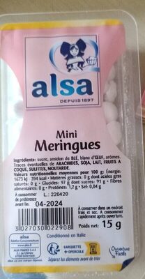 Moni meringues front packaging