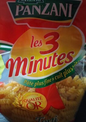 Pâtes panzani 3minutes