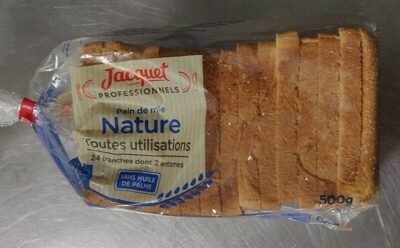 Pain de mie nature