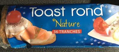 Toast Rond Nature 280g front packaging