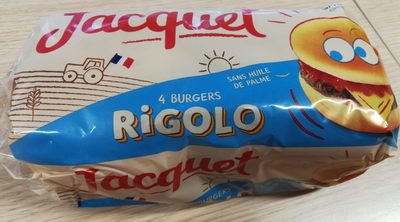 Rigolo Burger front packaging