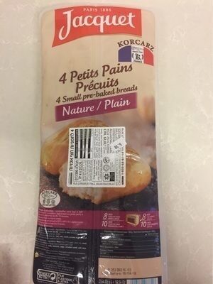 Petits pains x4 front packaging
