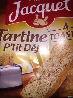 Tartine p'tit déj complet