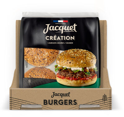 Burger creation graines x4 260g