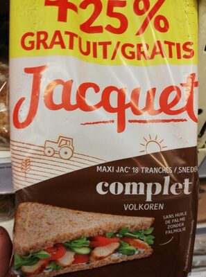 Pain jacquet complet