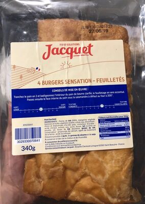 Burger Sensation- Feuilletés