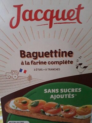 Baguettine complète sans Sucre ajoutés