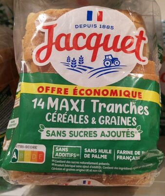 Maxi tranches céréales et graines