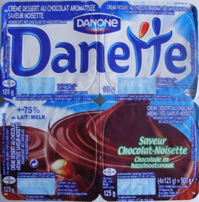 Danette Saveur Chocolat-Noisette