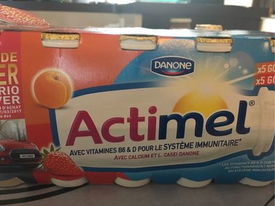 Actimel front packaging