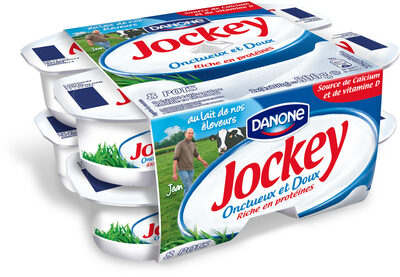 Jockey 3% de mg nature 100 g x 8