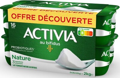 Activia front packaging