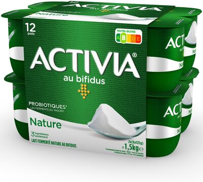 Activia Probiotic Nature front packaging