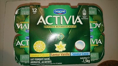 Activia front packaging