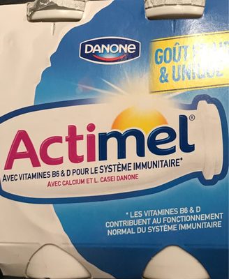 Actimel front packaging
