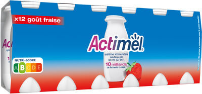 Actimel gout fraise 100 g x 12