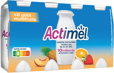 Actimel gout multifruit 100 g x 8