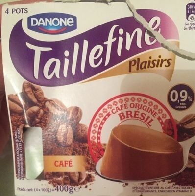 Spécialité laitière au café TAILLEFINE plaisirs