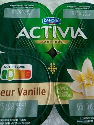 Activia front packaging