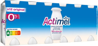 Actimel 0% de mg 100 g x 12 nature