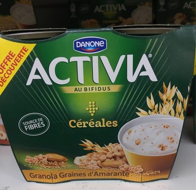 Activia Céréales - Granola lait d'amarante