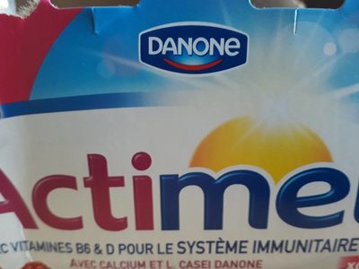 Actimel front packaging