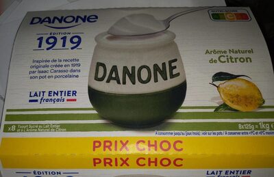 Danone édition 1919 arôme citron