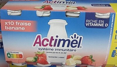 Actimel front packaging