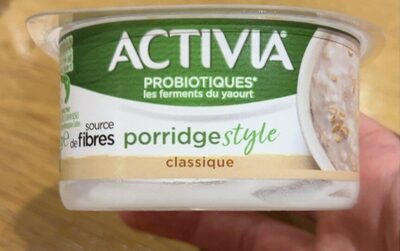 Porridge style classique front packaging