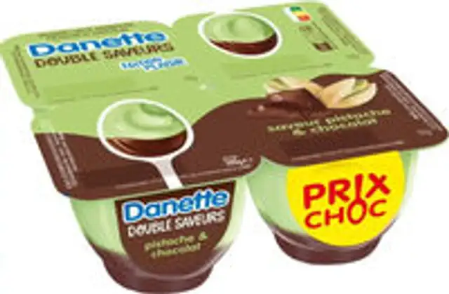 Danette double saveur