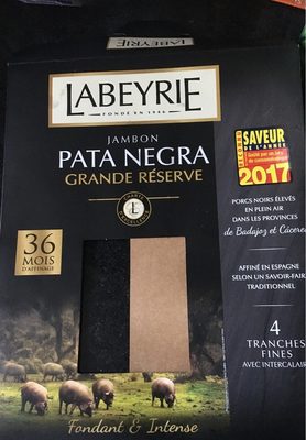 Jambon pata negra 4 tranches