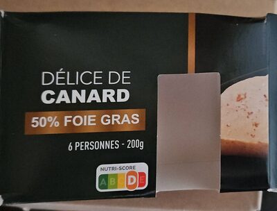 Délicie de canard 50% foie gras