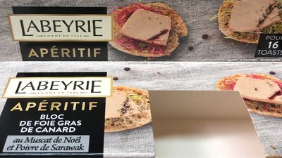 Bloc de foie gras de canard