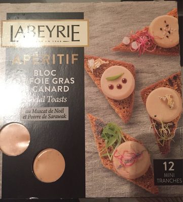 Aperitif bloc de Foie Gras de Canard front packaging