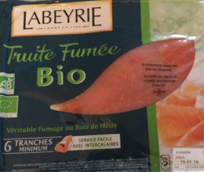 Truite fumée bio