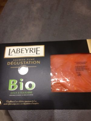 Saumon fume doux bio