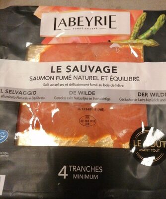 Saumon fumé sauvage