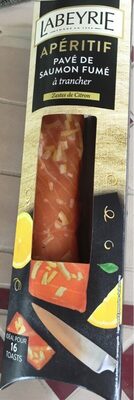 Pavé de saumon fumé a trancher (Zestes de Citron)