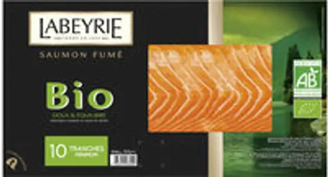SAUMON ATLANTIQUE BIO FUME